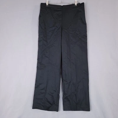 Брюки Alfred Dunner женские черные размер 12 классический крой хлопок эластичные - Изображение 1 из 4