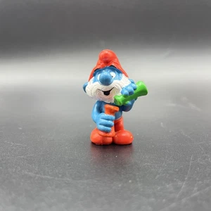Schlumpf 20164 mit Reagenzglas rot | papa smurf with potions Schleich 2.0164 - Bild 1 von 3