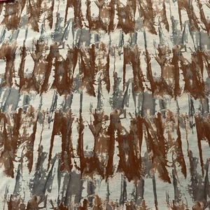 Harlequin Curtain Fabric TAKARA BAKED TERRACOTTA/RUST 3m Shibori Weave Design - Picture 1 of 8