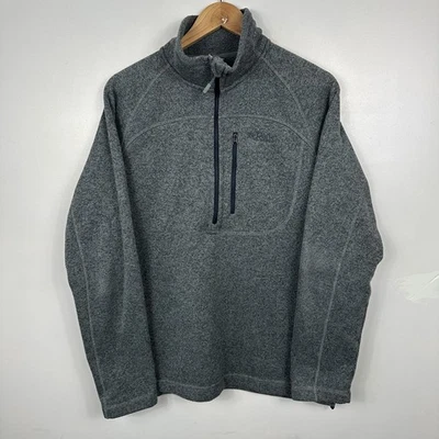 Rab Quest Pull On Fleece Jacket Pullover Quarter Zip Gorpcore Grey, Mens Medium - Image 1 of 4