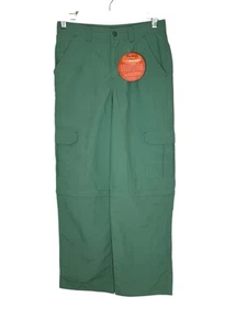 NWT LL Bean Boys Tropicwear Zip Off Pants 16 Adjustable Hiking Camping Outdoor - Picture 1 of 12