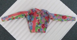 TERESA /BARBIE Doll HAIR HAPPENIN OUTFIT Separate Floral long sleeved shirt top - Picture 1 of 1