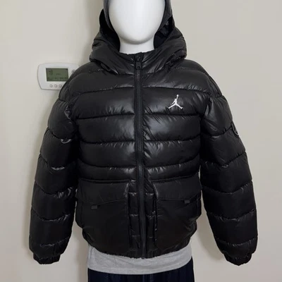 Jordan Kids' Jumpman Puffer Jacket Coat Black Sz S M BRAND NEW WITH TAGS - Image 1 of 4