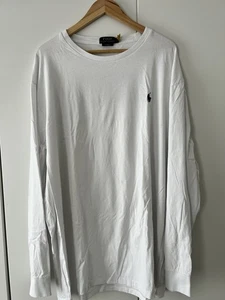 Polo Ralph Lauren Shirt Langarm Weiß XXL - Bild 1 von 3