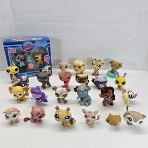 Lote de 25 figuras Littlest Pet Shop Hasbro LPS paquete Petshop - Imagen 1 de 21