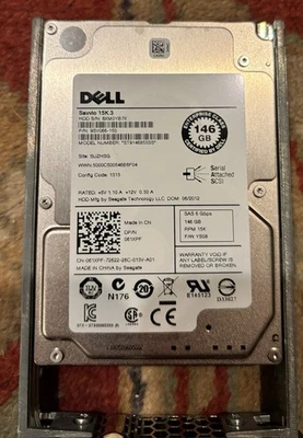 Dell 61XPF 146GB 15K SAS 2.5" 6G Hard Drive - Image 1 of 3