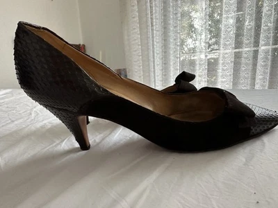 Pumps High Heels Größe 36 Braunes Echtleder - Bild 1 von 4