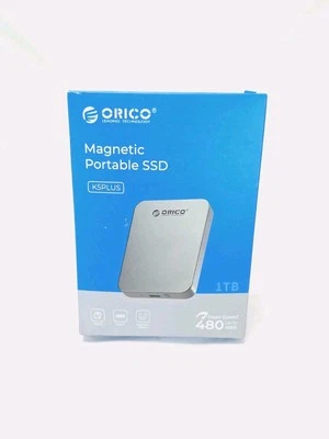 ORICO 1TB Magnetic Portable SSD Metal Body, 4K 120 fps ProRes HDR Record & Store - Image 1 of 4