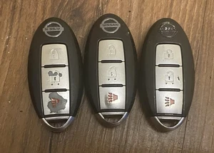 Nissan Altima Rogue Murano 3 Button Remote Key Fob Smart Transmitter Lot  OEM - Picture 1 of 2