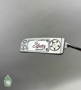 Used 2025 Titleist Scotty Cameron Studio Style Newport+ 35" Putter Steel Golf - Picture 1 of 12