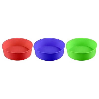  3 Pcs Gießformen Aus Silikon Silikonformen Zum Backen Cupcake -Form - Bild 1 von 4