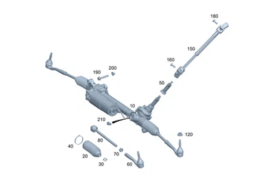 Genuine Mercedes-Benz Tie Rod 167-330-71-00 - Изображение 1 из 2