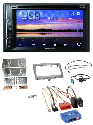 Pioneer Bluetooth 2DIN USB DVD DAB Lenkrad Autoradio für Porsche Boxster 2004-20 - Bild 1 von 4