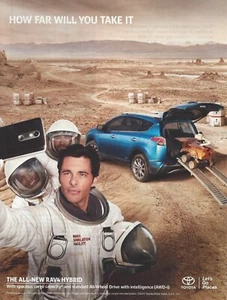 2016 Toyota RAV4 Hybrid Print Ad Advertisement a1 - Picture 1 of 1