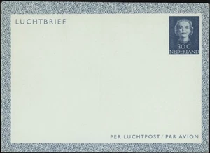 PAÍSES BAJOS, 1949. Air Letter H&G FG1, como nuevo - Imagen 1 de 1