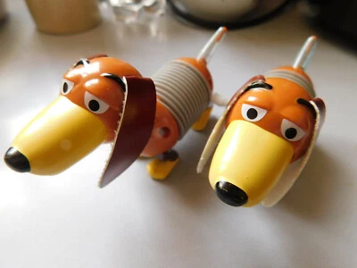 2 figuras de acción Disney Toy Story Wind Up Walking SLINKY DOGS Toy Times 2 Foto 1 de 2