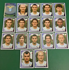 SET 17 FIGURINE STICKERS CALCIATORI PANINI CHAMPIONS LEAGUE 2007-08 LAZIO - Imagen 1 de 1