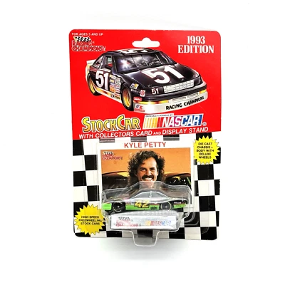 Racing Champions 1993 Edition Kyle Petty #42 Mello Yellow NASCAR Stock Car - NEW - Image 1 of 4