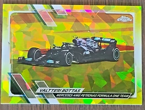 2021 Valtteri Bottas Topps Chrome Sapphire Formula 1 F1 Card #97 /199 - Picture 1 of 2