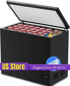7.0 Cu.ft Chest Freezer, Removable Basket Free Standing, Black,from GA 08512 - Picture 1 of 8