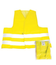 Produktbild - KFZ Warnweste gelb im Polybeutel (Unigröße XL)