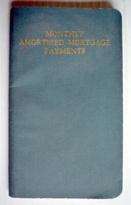 LIBRO DE 1970, PAGOS MENSUALES AMORTIZADOS DE HIPOTECA ***** LIBRO DE 1970 - Imagen 1 de 4