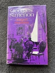 Georges Simenon Maigret Hesitates UK 1st Ed Hamish Hamilton Hardcover & Jacket - Picture 1 of 5