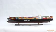 HAPAG LLOYD COLOMBO EXP 70 CM - Wooden model ship - High quality - free shipping