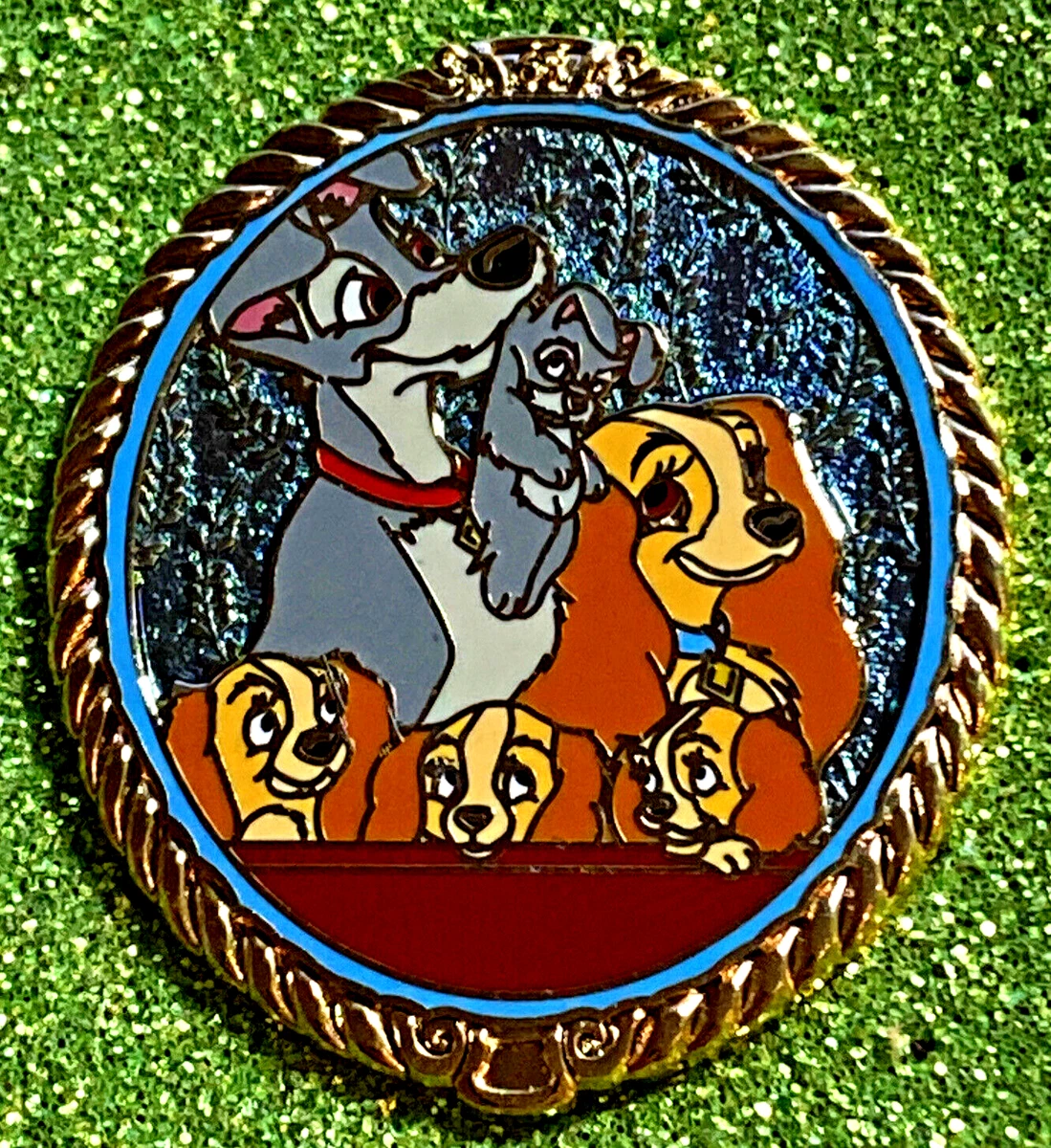 Lady & the Tramp Walt Disney World Patches & Pins (1968-Now) for