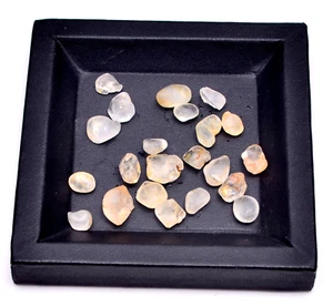 100%Natural Nigerian White Topaz Rough Lot Birthstone Crystal Healing gemstone - Picture 1 of 80