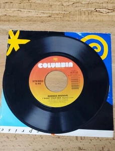 Pop 45 George Michael - I Want Your Sex / I Want Your Sex On Columbia - Picture 1 of 2