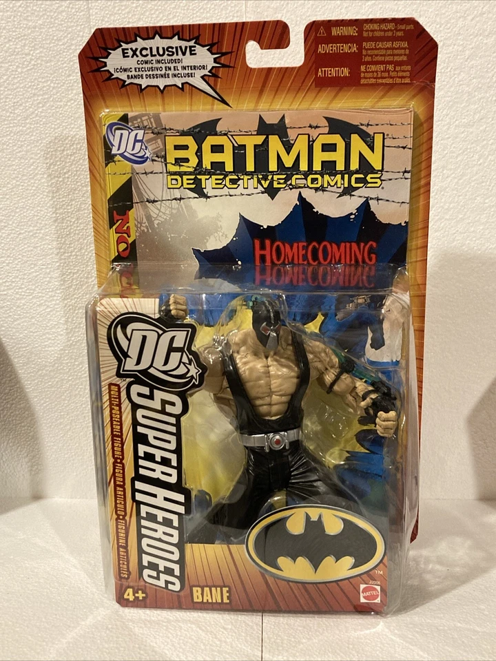 Mattel DC Super Heroes/Clásicos Batman Villain Bane 2006 6 pulgadas Figura de acción Foto 1 de 4