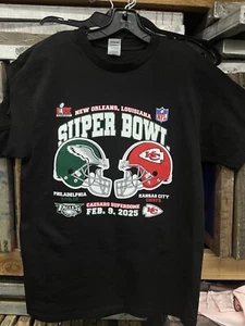 LIX 59 shirt Chiefs VS EAGLES Louisiana - Picture 1 of 2