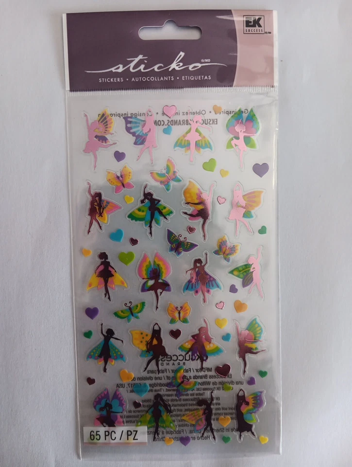 Sticko Fairy Dancers Metallic Stickers - Image 1 of 1