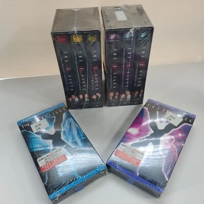 The X-Files VHS Lot of 2 Boxs /2 vhs - Brand New Sealed !!! Best Of and 2 Movies - Image 1 of 4