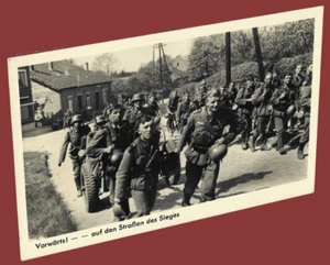 German WW2 Third Reich Postcard Wehrmacht RPPC - Picture 1 of 3