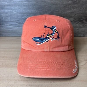 Life Is Good Hat Cap Strap Back Youth Orange Surf Surfing Jake Adjustable - Picture 1 of 9