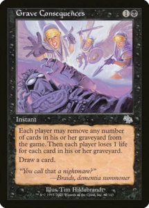 Magic MTG Tradingcard Judgment 2002 Grave Consequences 67/143 - Imagen 1 de 1