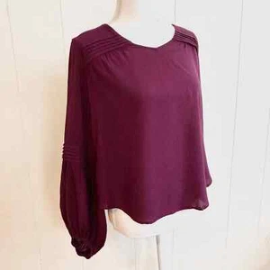 Blusa túnica boho azul lluvia manga larga S - Imagen 1 de 7