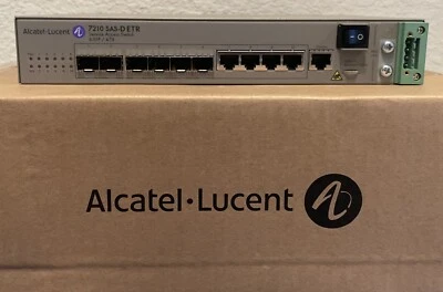Alcatel Lucent Service Access Switch 7210 SAS-D Switch SYS 7210 SAS-D 6F4T ETR - Image 1 of 3