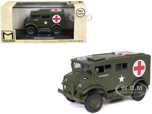 CHEVROLET C8A AMBULANCE OLIVE DRAB "US ARMY" 1/43 MODEL BY MILITARIA 24209-44 - Picture 1 of 4