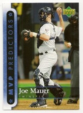 2007 Upper Deck MVP Predictors, Joe Mauer, Minnesota Twins (MVP15) NrMnt-Mnt