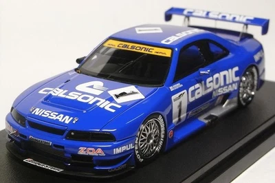 EBBRO X Hpi 44768 Jgtc Calsonic Nissan Skyline 1996 Jgtc Sendai #1 Blu Nuovo - Immagine 1 di 4