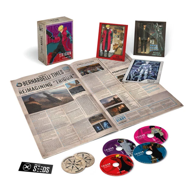 TRIGUN STAMPEDE - COMPLETE SERIES [LIMITED EDITION] [ALL REGIONS] (DVD/BLU-RAY) - Image 1 of 4