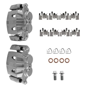 2Pcs Disc Brake Caliper Front Left & Right For Toyota Highlander Sienna RX350 - Picture 1 of 17