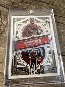 Mazo Elite Damian Lillard JERSEY TARJETA TRANSPARENTE #0 BLAZERS SP 2022 DAMIAN LILLARD - Imagen 1 de 9