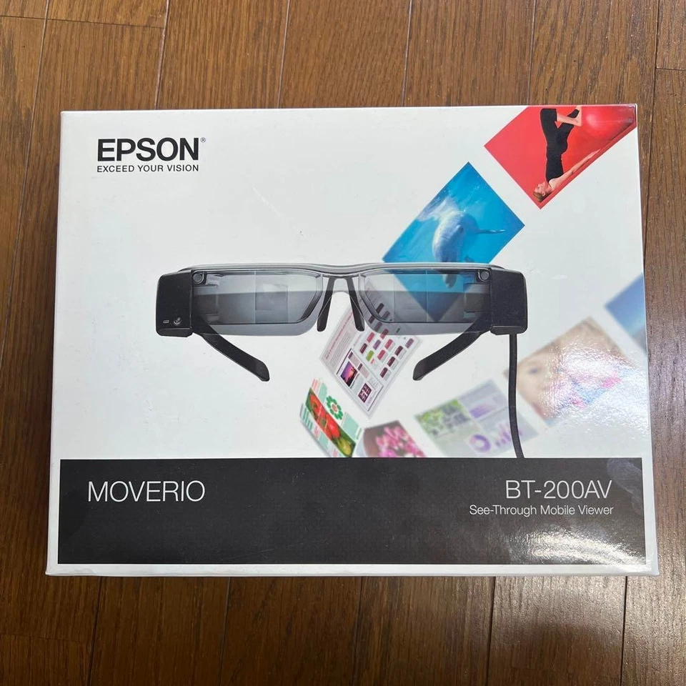 BT-200AV Epson Moverio Smart Glasses See-Through Wireless Mirroring Adapter - Image 1 of 1