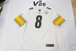 Maglia Uomo On Field Nike Pittsburgh Steelers Aaron Rodgers Bianca Taglia Lg - Foto 1 di 8