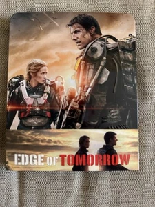 EDGE OF TOMORROW - BROAD NATION #001 1/4 Slip Media Psychos Steelbook Blu Ray - Picture 1 of 5