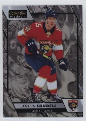 2023-24 O-Pee-Chee Platinum Liquid Metal /399 Anton Lundell #52 - Image 1 of 2